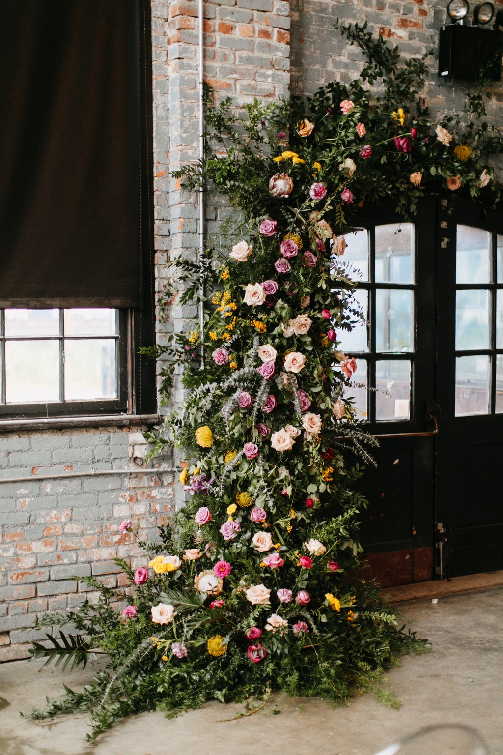 Bold and Colorful Wedding in Basilica Hudson