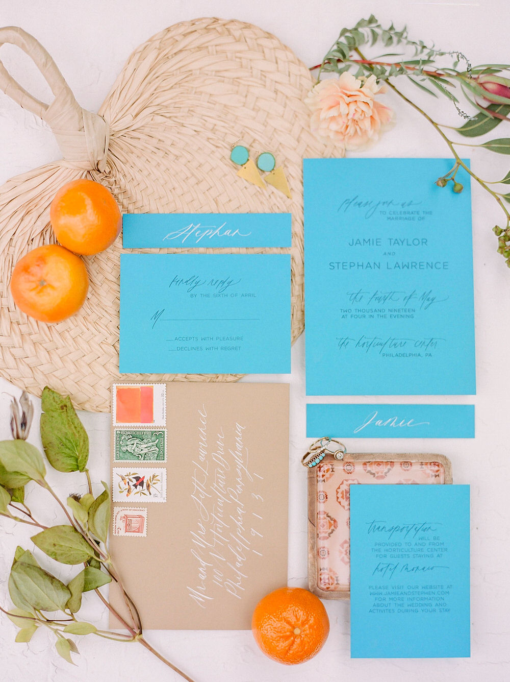 Midwest Boho Wedding Stationery